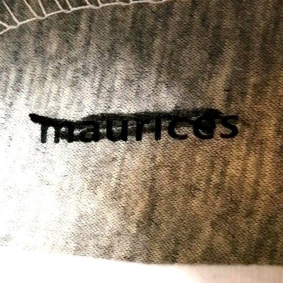 Maurices Womens Lace Up Canvas‎ Sneakers White Round Toe Fringed Edging 6.5M - Picture 8 of 10